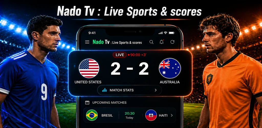 Nado TV: Live Sports & Scores screenshot